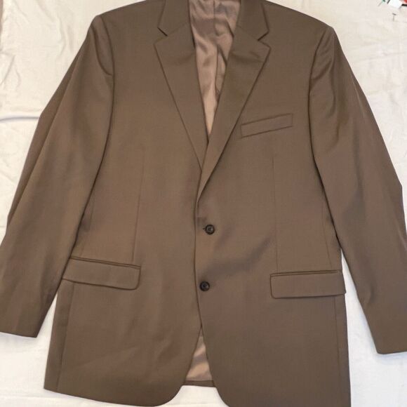 Lauren Ralph Lauren LRL 100% Wool 2 Button Blazer Sport Coat Jacket 44L - Picture 1 of 12